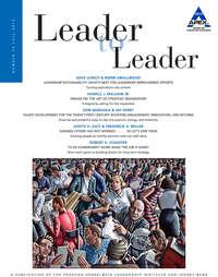 Leader to Leader (LTL), Volume 70, Fall 2013,  książka audio. ISDN34404712