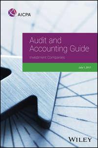 Audit and Accounting Guide: Investment Companies, 2017,  audiobook. ISDN34414462