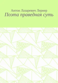 Поэта праведная суть - Антон Лернер