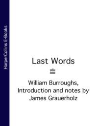 Last Words, William  Burroughs аудиокнига. ISDN39758417