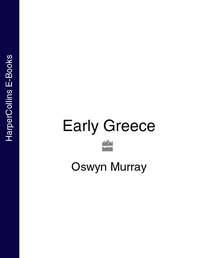 Early Greece - Oswyn Murray