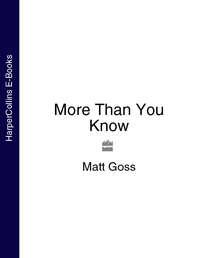 More Than You Know,  audiobook. ISDN39784425