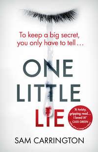 One Little Lie, Sam  Carrington аудиокнига. ISDN39786201