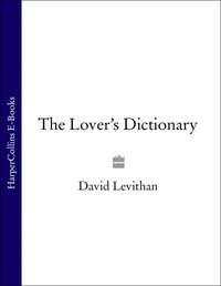 The Lover’s Dictionary: A Love Story in 185 Definitions, Дэвида Левитана аудиокнига. ISDN39798905
