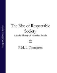 The Rise of Respectable Society: A Social History of Victorian Britain, F. M. L.  Thompson książka audio. ISDN39800161