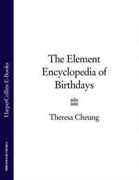 The Element Encyclopedia of Birthdays, Theresa  Cheung audiobook. ISDN39815273