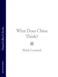 What Does China Think?, Mark  Leonard Hörbuch. ISDN39822593