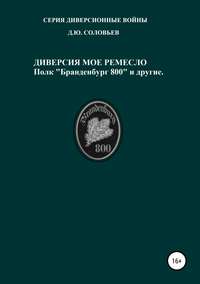 Диверсия – мое ремесло: полк «Бранденбург 800 и другие» - Денис Соловьев