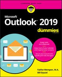 Outlook 2019 For Dummies, Bill  Dyszel książka audio. ISDN39843432