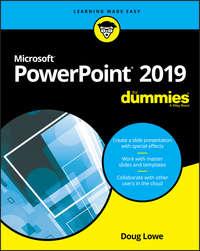 PowerPoint 2019 For Dummies, Doug  Lowe książka audio. ISDN39843440
