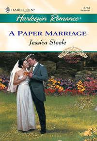 A Paper Marriage - Jessica Steele