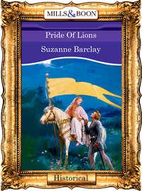 Pride Of Lions - Suzanne Barclay