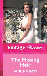 The Missing Heir, Jane  Toombs аудиокнига. ISDN39931650