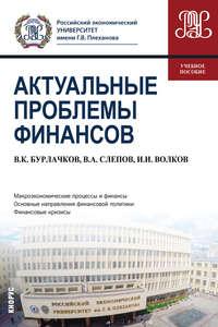 Актуальные проблемы финансов. (Магистратура). Учебное пособие. - Владимир Слепов