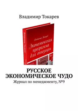 Русское экономическое чудо. Журнал по менеджменту, № 9 - Владимир Токарев