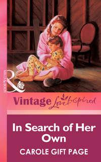 In Search Of Her Own,  audiobook. ISDN42469255