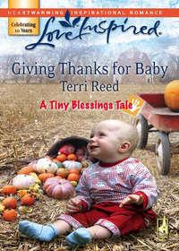 Giving Thanks for Baby, Terri  Reed audiobook. ISDN42472567