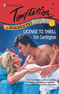 License to Thrill, Tori  Carrington audiobook. ISDN42474151