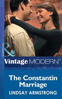 The Constantin Marriage - Lindsay Armstrong
