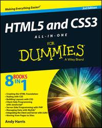 HTML5 and CSS3 All-in-One For Dummies, Andy  Harris audiobook. ISDN43441226