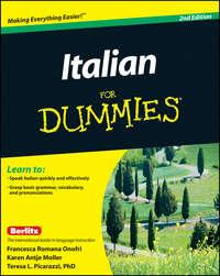 Italian For Dummies, Enhanced Edition - Teresa Picarazzi