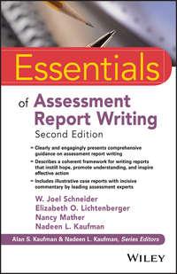 Essentials of Assessment Report Writing - Nancy Mather