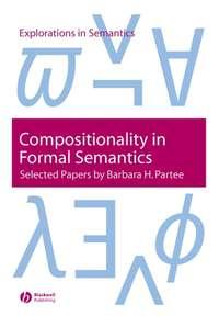 Compositionality in Formal Semantics,  książka audio. ISDN43441738