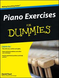Piano Exercises For Dummies, David  Pearl аудиокнига. ISDN43441802