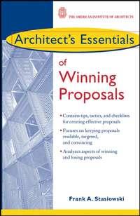 Architects Essentials of Winning Proposals,  książka audio. ISDN43478312
