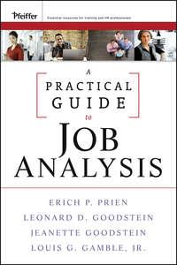 A Practical Guide to Job Analysis - Jeanette Goodstein
