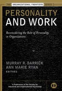 Personality and Work - Murray Barrick