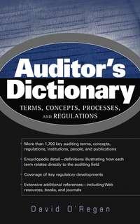 Auditors Dictionary,  audiobook. ISDN43485272