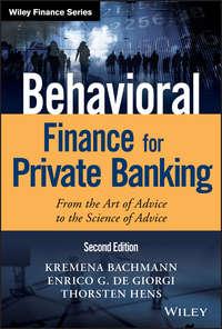 Behavioral Finance for Private Banking - Thorsten Hens