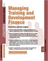 Managing Training and Development Finance - Ken Langdon