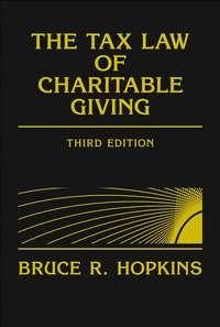 The Tax Law of Charitable Giving,  Hörbuch. ISDN43487725