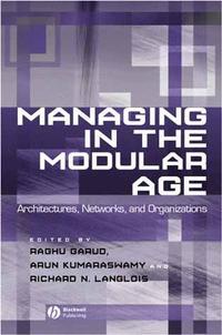 Managing in the Modular Age, Raghu  Garud audiobook. ISDN43487997