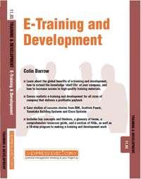 E-Training and Development,  audiobook. ISDN43488725