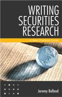 Writing Securities Research,  książka audio. ISDN43489949