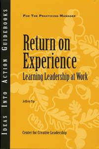 Return on Experience, Jeffrey  Yip audiobook. ISDN43490829