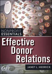 Effective Donor Relations,  audiobook. ISDN43490885