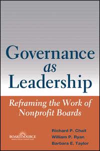 Governance as Leadership,  książka audio. ISDN43490909