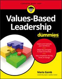 Values-Based Leadership For Dummies,  książka audio. ISDN43493253