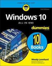 Windows 10 All-In-One For Dummies,  książka audio. ISDN43494941
