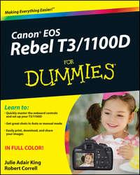 Canon EOS Rebel T3/1100D For Dummies - Robert Correll
