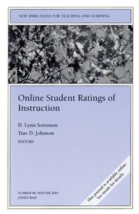 Online Student Ratings of Instruction - D. Sorenson