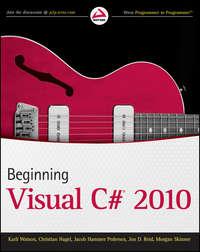 Beginning Visual C# 2010, Christian  Nagel audiobook. ISDN43497397