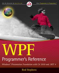 WPF Programmers Reference, Rod  Stephens audiobook. ISDN43497677