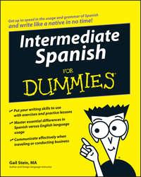 Intermediate Spanish For Dummies, Gail  Stein Hörbuch. ISDN43498157