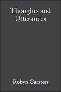Thoughts and Utterances,  audiobook. ISDN43499741