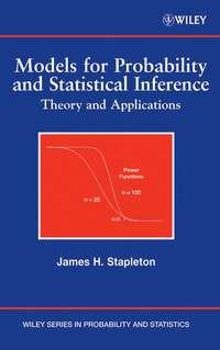 Models for Probability and Statistical Inference,  audiobook. ISDN43502474